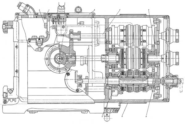 Консоль фрезерного верстата 6А12п
